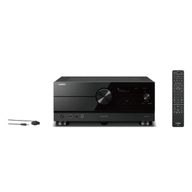 Yamaha RX-A8A rear panel reveals HDMI ports for 8K60 and 4K120.