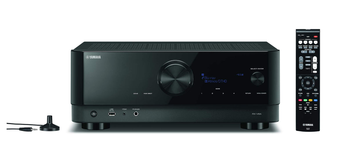 Yamaha RX-V6A MusicCast demo for multi-room streaming across rooms