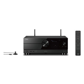 Yamaha RX-A2A MusicCast wireless streaming supports multi-room listening.