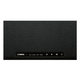 Yamaha SR-B20A DTS Virtual:X badge signaling virtual surround