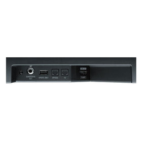 Yamaha SR-B20A HDMI and optical connections for simple setup