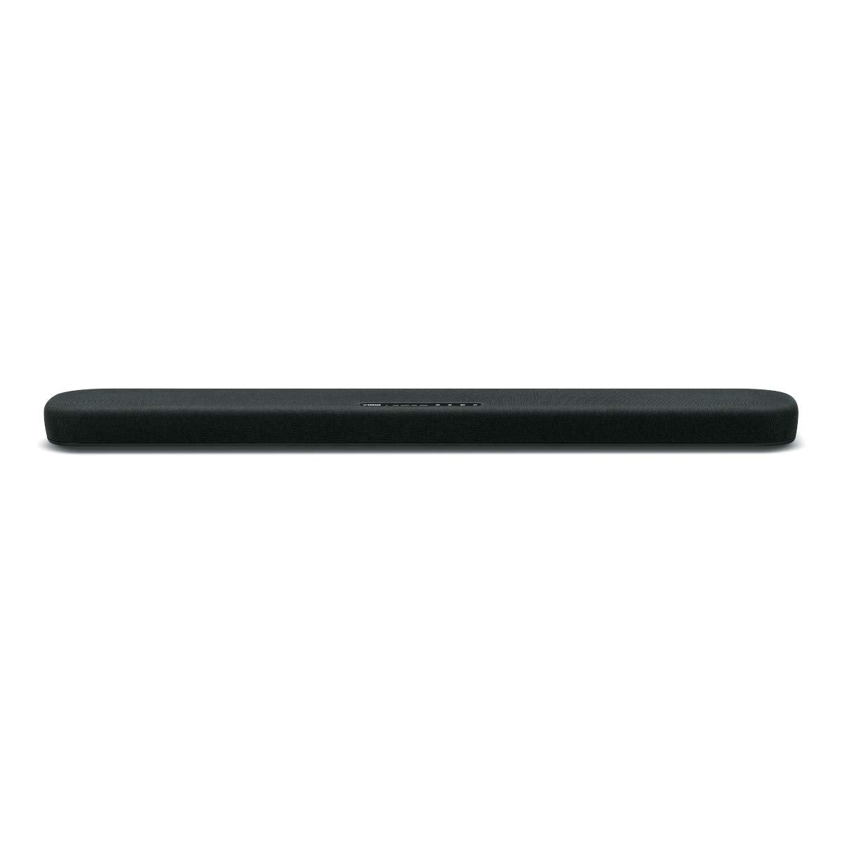 Yamaha SR-B20A front view showing slim soundbar for TV audio