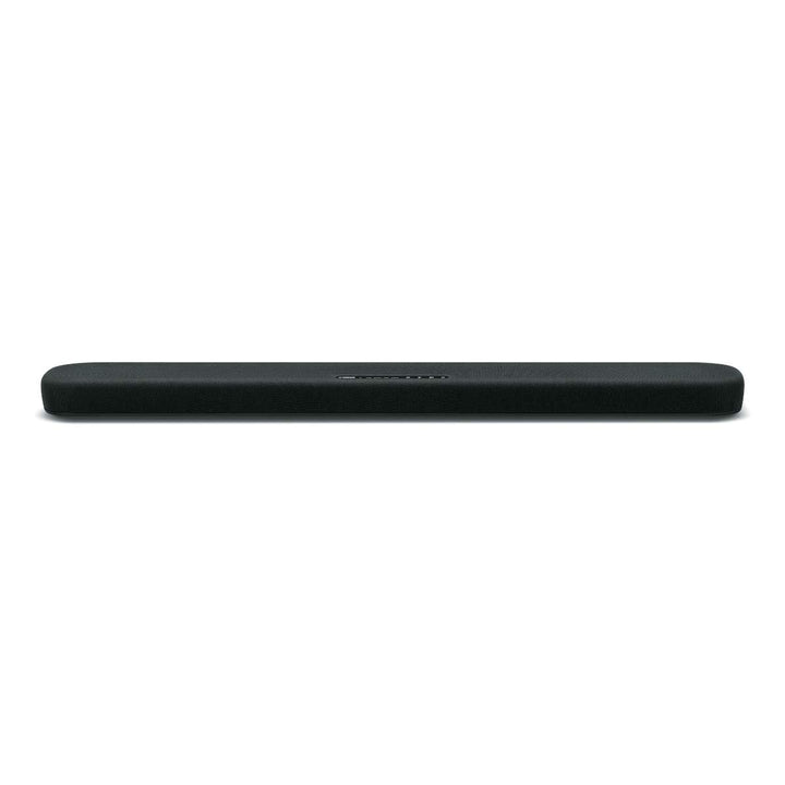 Yamaha SR-B20A front view showing slim soundbar for TV audio