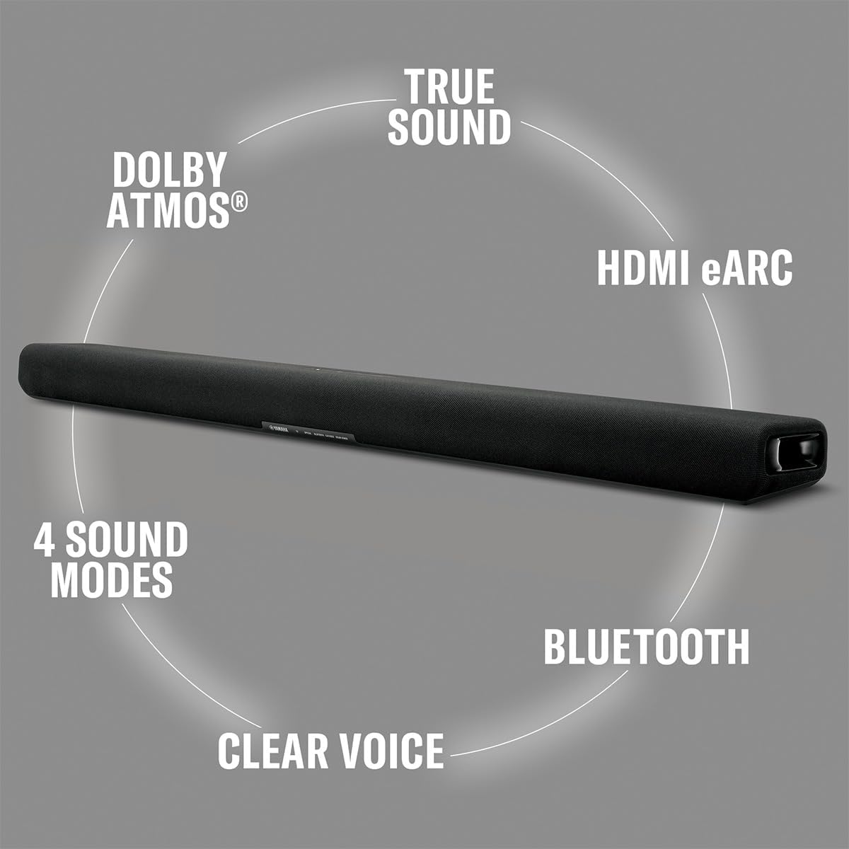 Yamaha SR-B30A Bluetooth multipoint enables wireless streaming from two devices.