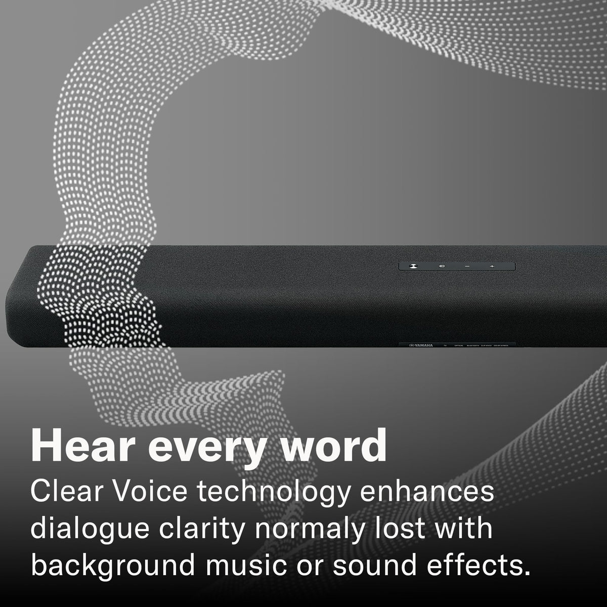 Yamaha SR-B40A Dolby Atmos creates a 3D sound field