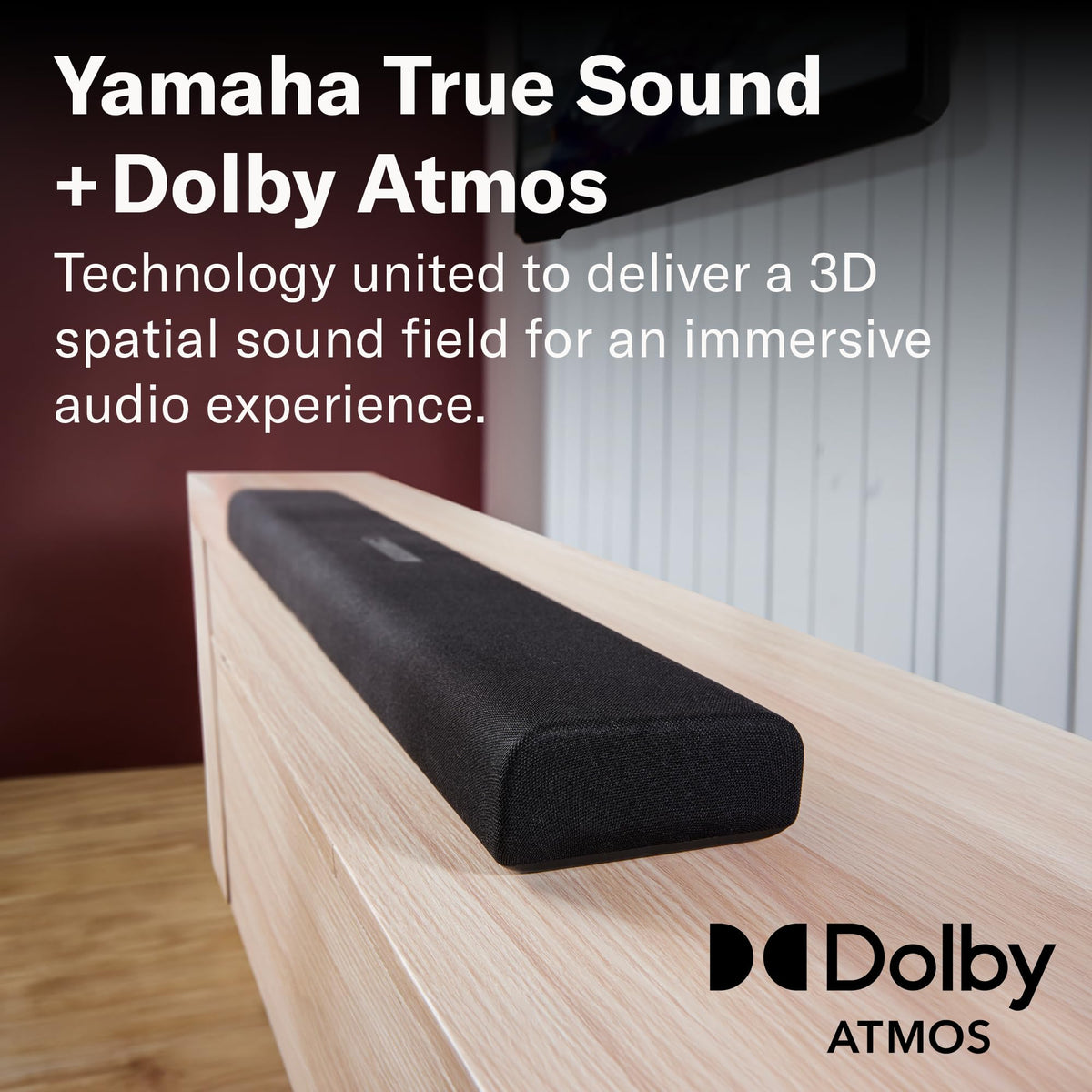 Yamaha SR-B40A wireless subwoofer delivers deep bass for movies