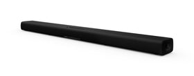 Yamaha True X Bar 40A front view with built-in subwoofers.