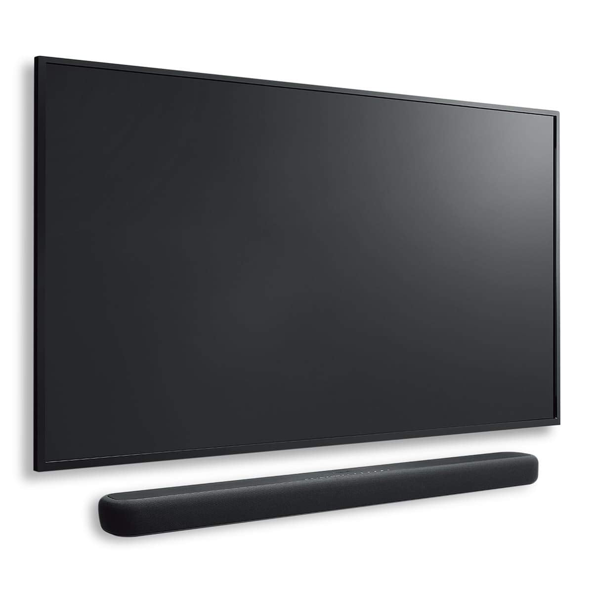 Yamaha YAS-209BL DTS Virtual:X delivering virtual surround sound.
