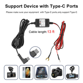 Yansoo 13ft cable full view for long reach and tidy routing