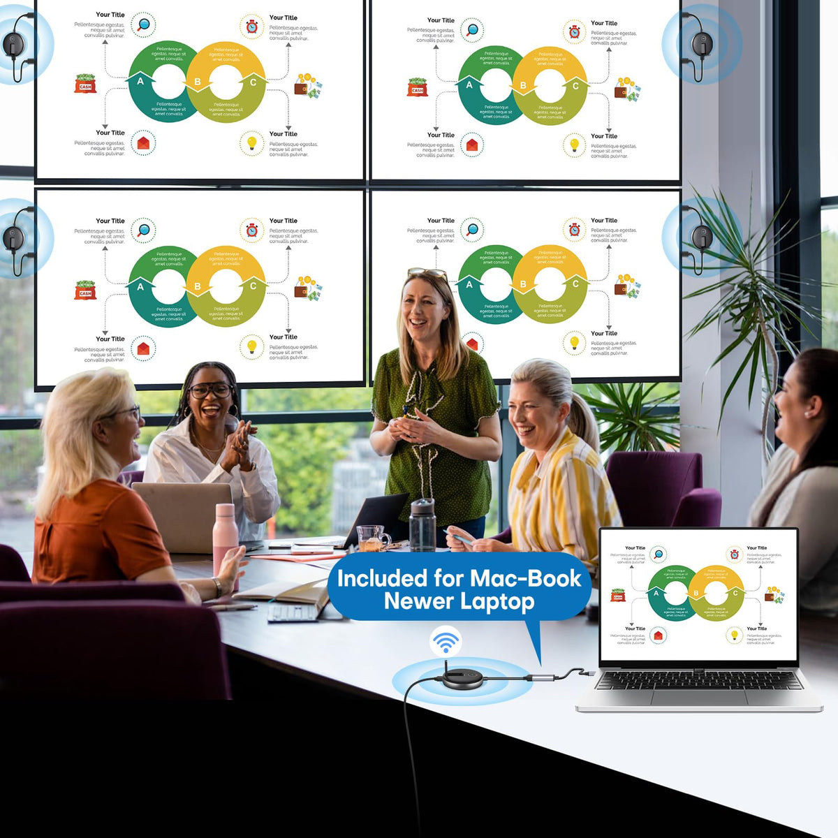 G9R Pro enabling multi-screen expansion for conferences and classrooms