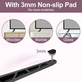 Yaotieci ABS plastic texture close-up highlighting durable, impact-resistant build