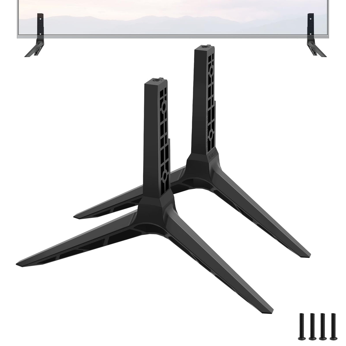 Yaotieci front view of replacement legs showing clean fit and stable support