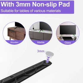 Yaotieci stand base with protective pads prevents scratches