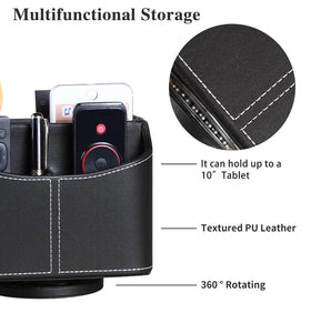 YAPISHI five compartment desk organizer for remotes and devices