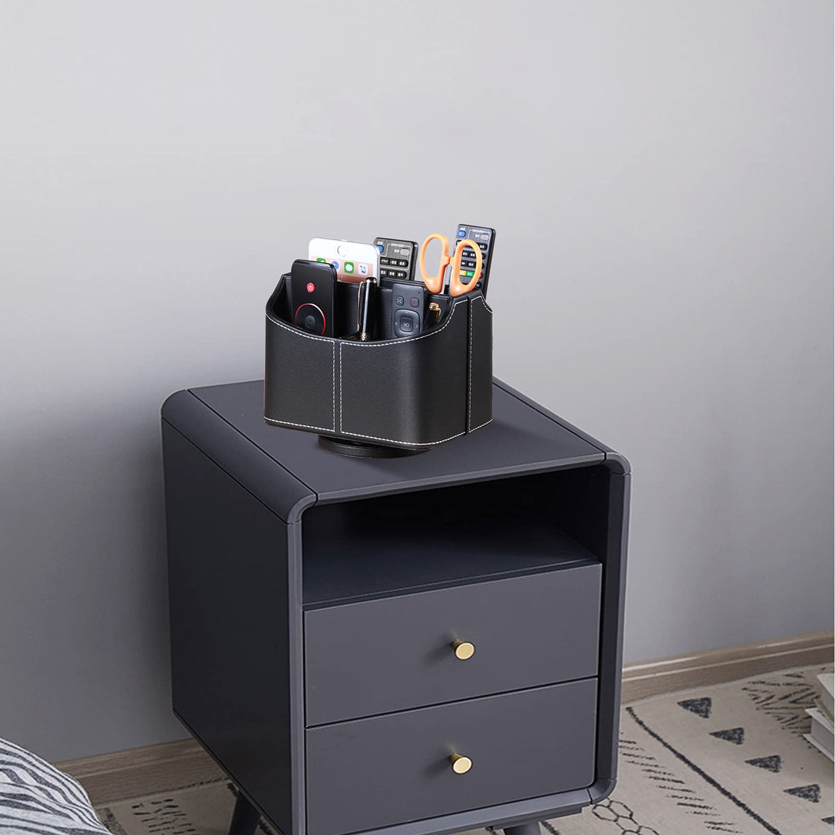 YAPISHI multipurpose storage for media and stationery items