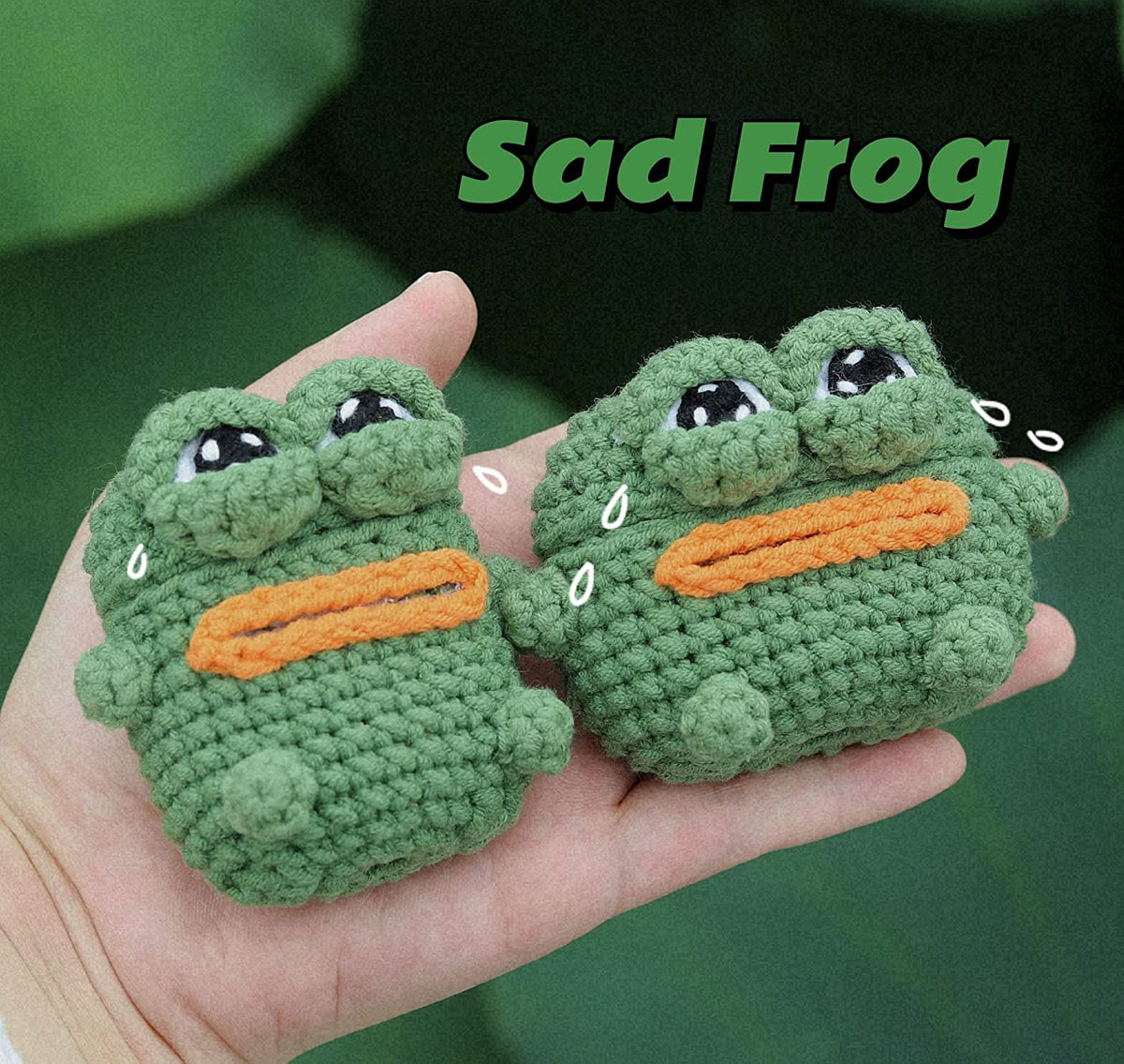 Yatchen 3D frog close-up highlights texture and cute design
