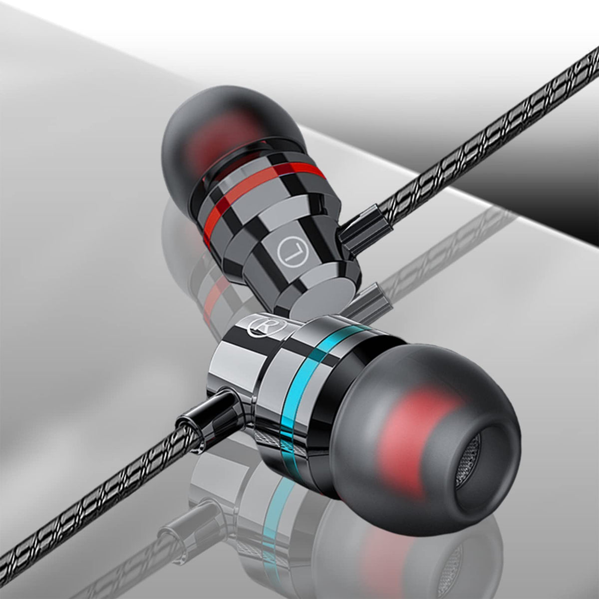 Yatloml wired earbuds noise isolation in use for busy environments.