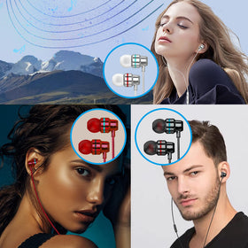 Yatloml ergonomic in-ear design delivering clear sound and bass.
