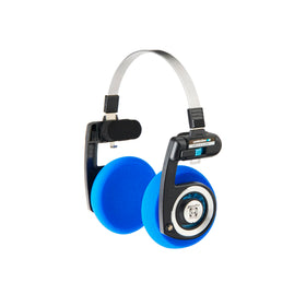 Close-up of outer shell feel on YAXI Porta Pro earpads.