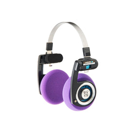 YAXI Porta Pro ear pads purple packaging highlighting color option and easy swap.