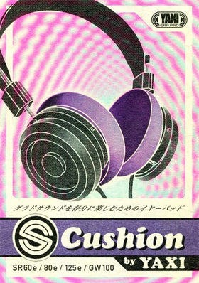 YAXI purple and black pads side-by-side showing color options and spare set benefit