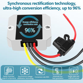 YAXIGE epoxy-sealed enclosure detail highlighting waterproof construction for outdoor reliability