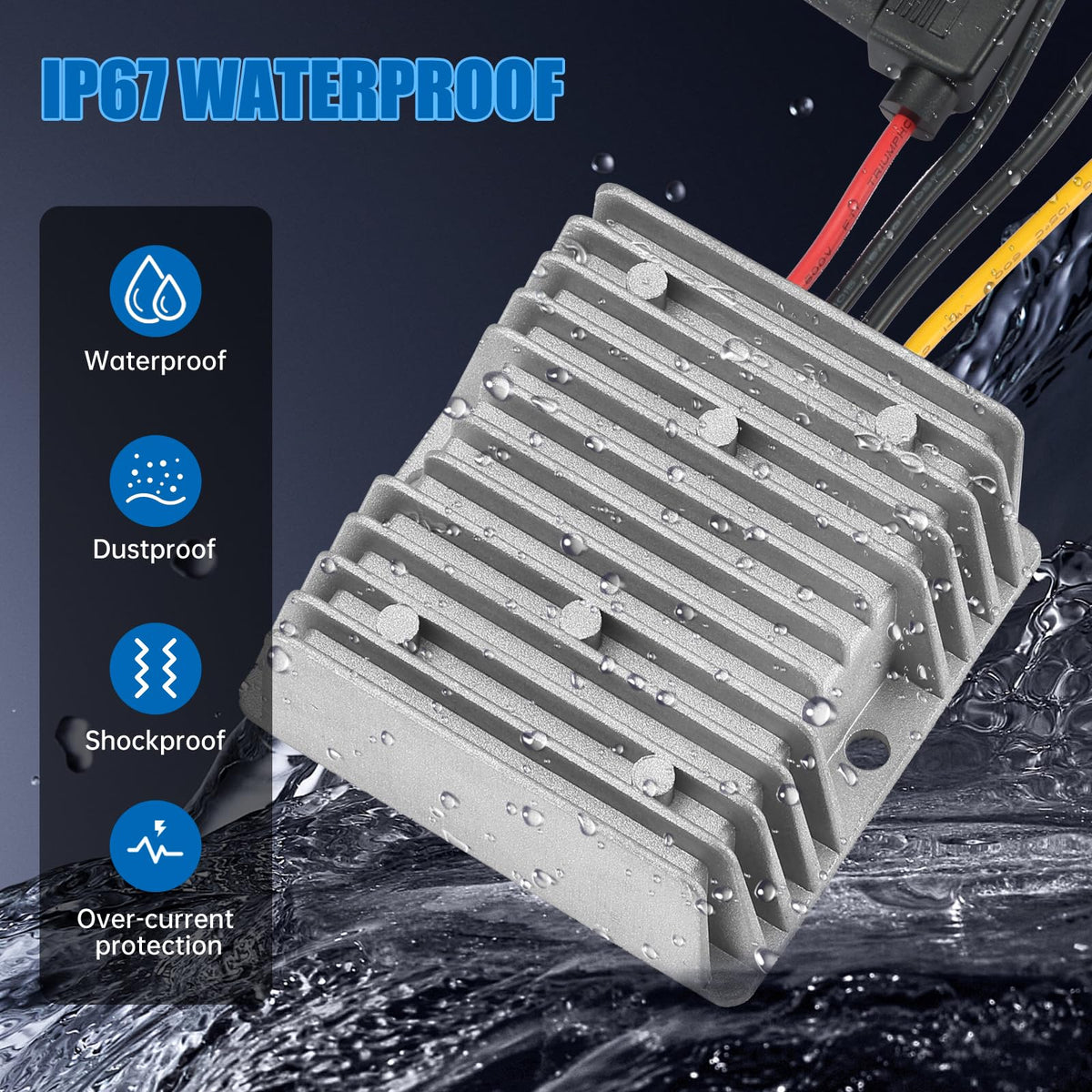 YBBOTT aluminum enclosure protects circuitry while enabling heat dissipation.