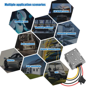 YBBOTT versatile application: LEDs, solar, monitoring, and more.