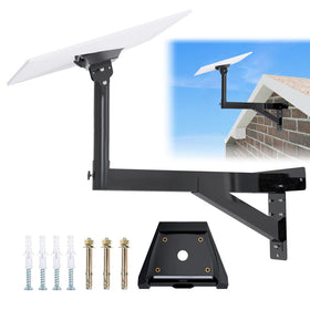 Ybervont mount front view showing sturdy design and secure dish support
