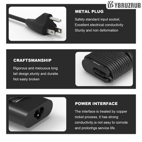 YBRUZRUB 65W USB-C charger packaging includes power cable