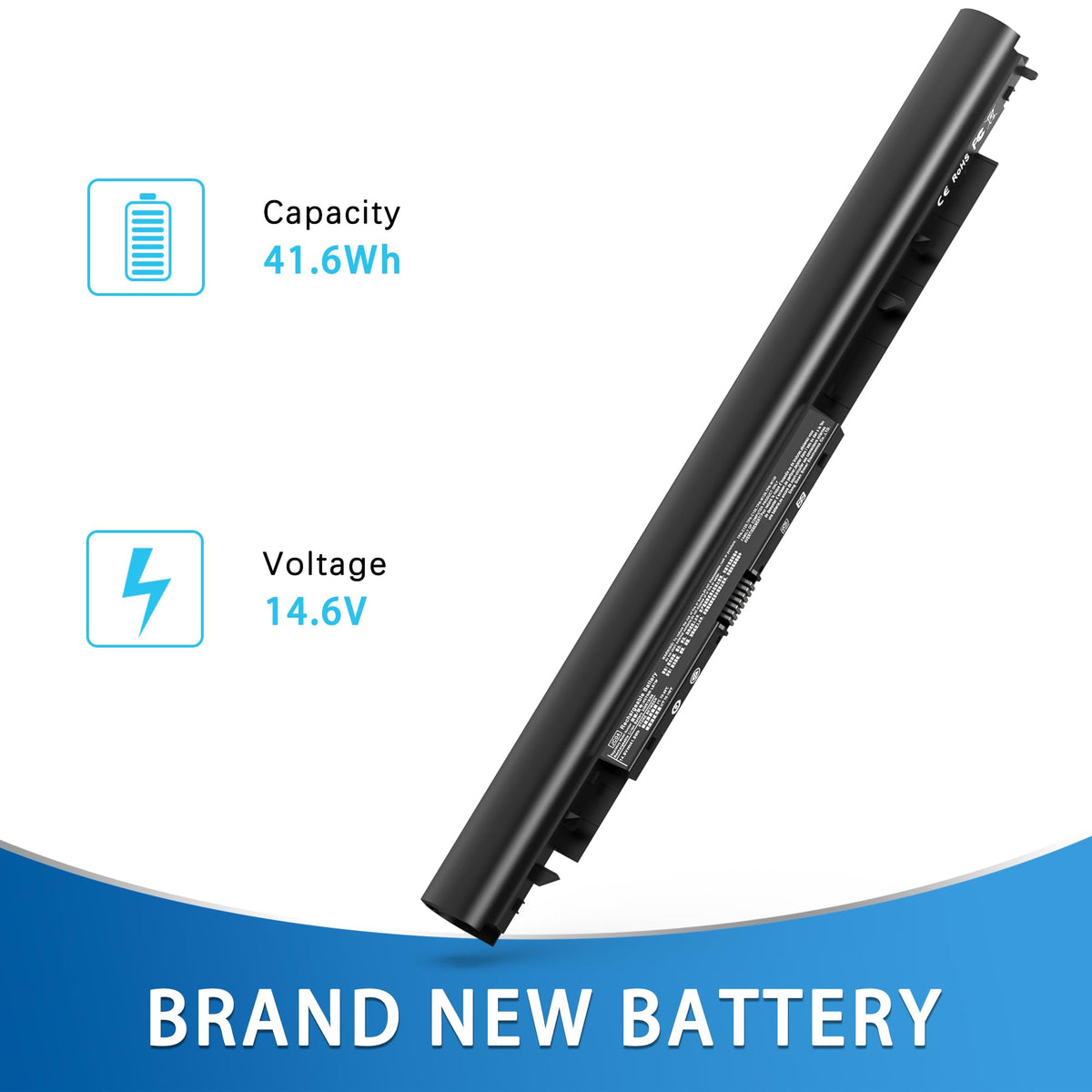 Installation guide image for quick HP laptop battery replacement