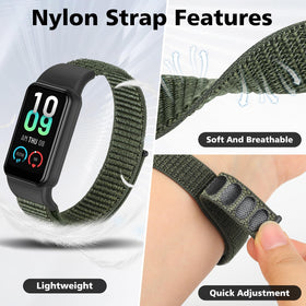 YCHDDER Velcro fastening detail demonstrating secure hold and easy adjustment