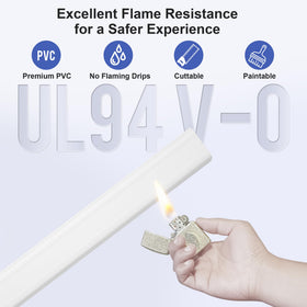 YCLYC 39in 3-piece kit fits 2–4 wires behind a mounted TV