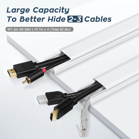 YCLYC cord wall cover is paintable and cuttable for a seamless fit