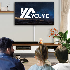 YCLYC smooth-surface cord raceway keeps walls clean and cables organized