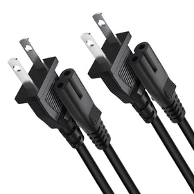 YCWZZH 2-pack power cord for TCL Roku TV connection, reliable home setup