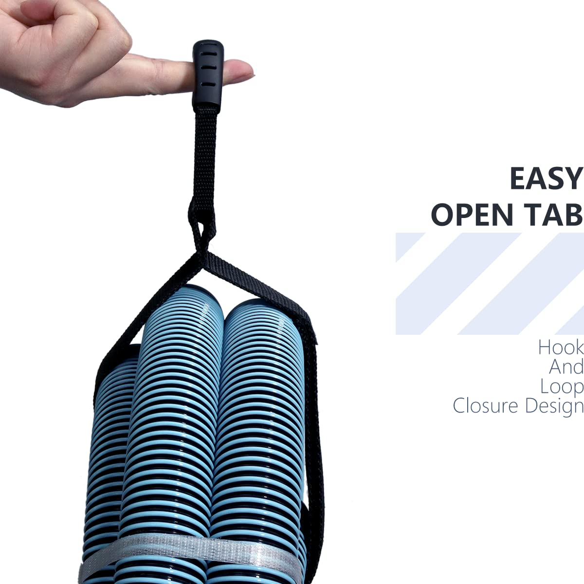YCXX-HOME carrying handle for on-the-go hose and cord organization.