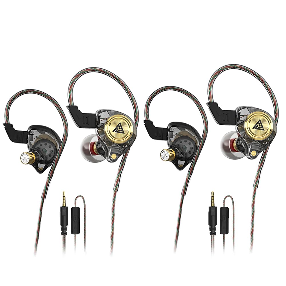 Yeabomy AK3FILE wired earbuds offer a secure in-ear fit for comfortable gaming and music