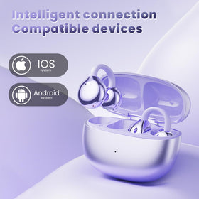 Yeabomy open-ear clip headphones IPX7 waterproof for workouts