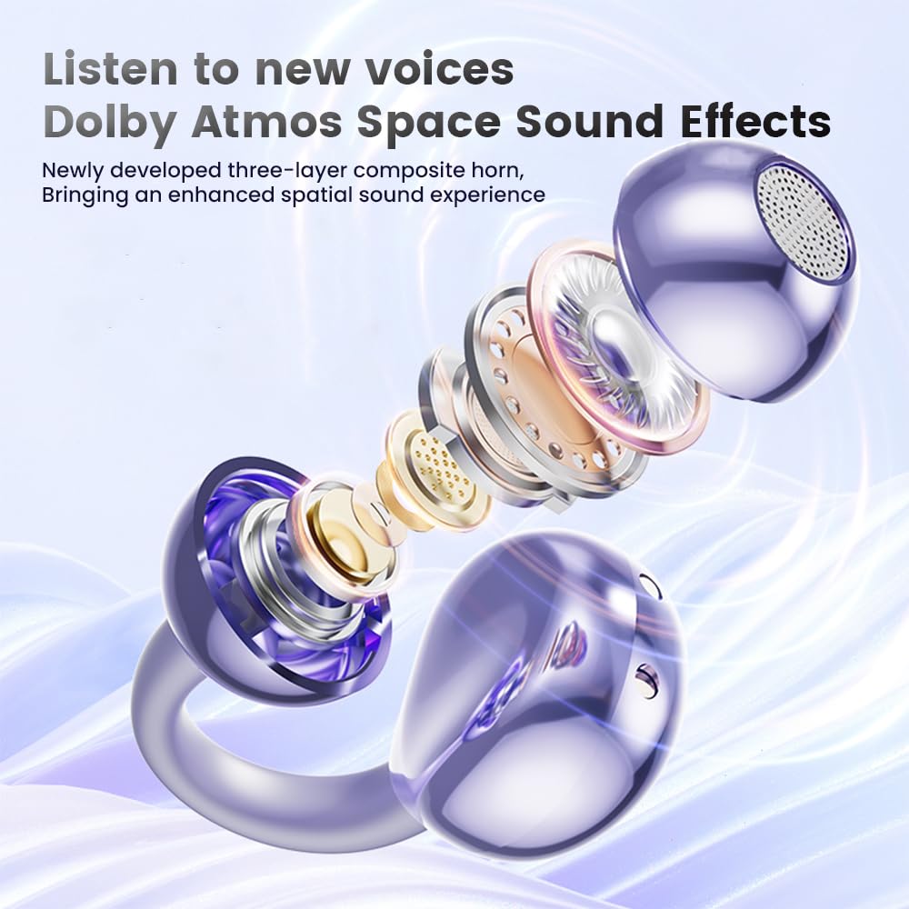 Yeabomy lightweight 8g earbuds for long wear