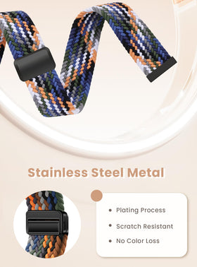 Yeahxing braided band for Sense 1 provides flexible secure wear during daily activities