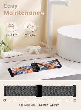 Yeahxing elastic nylon band delivers gentle stretch and easy adjustments