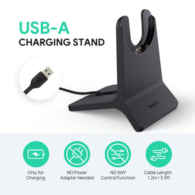 BHC70 charging stand beside BH70 for convenient charging.