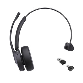 Yealink BH70 mono headset with Teams certification for crisp calls in open offices.