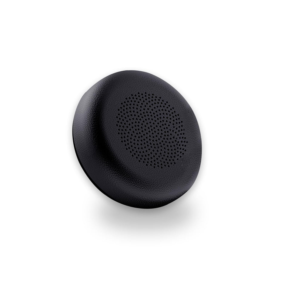Yealink front view of replacement ear cushion showing clean finish and benefit of renewed comfort