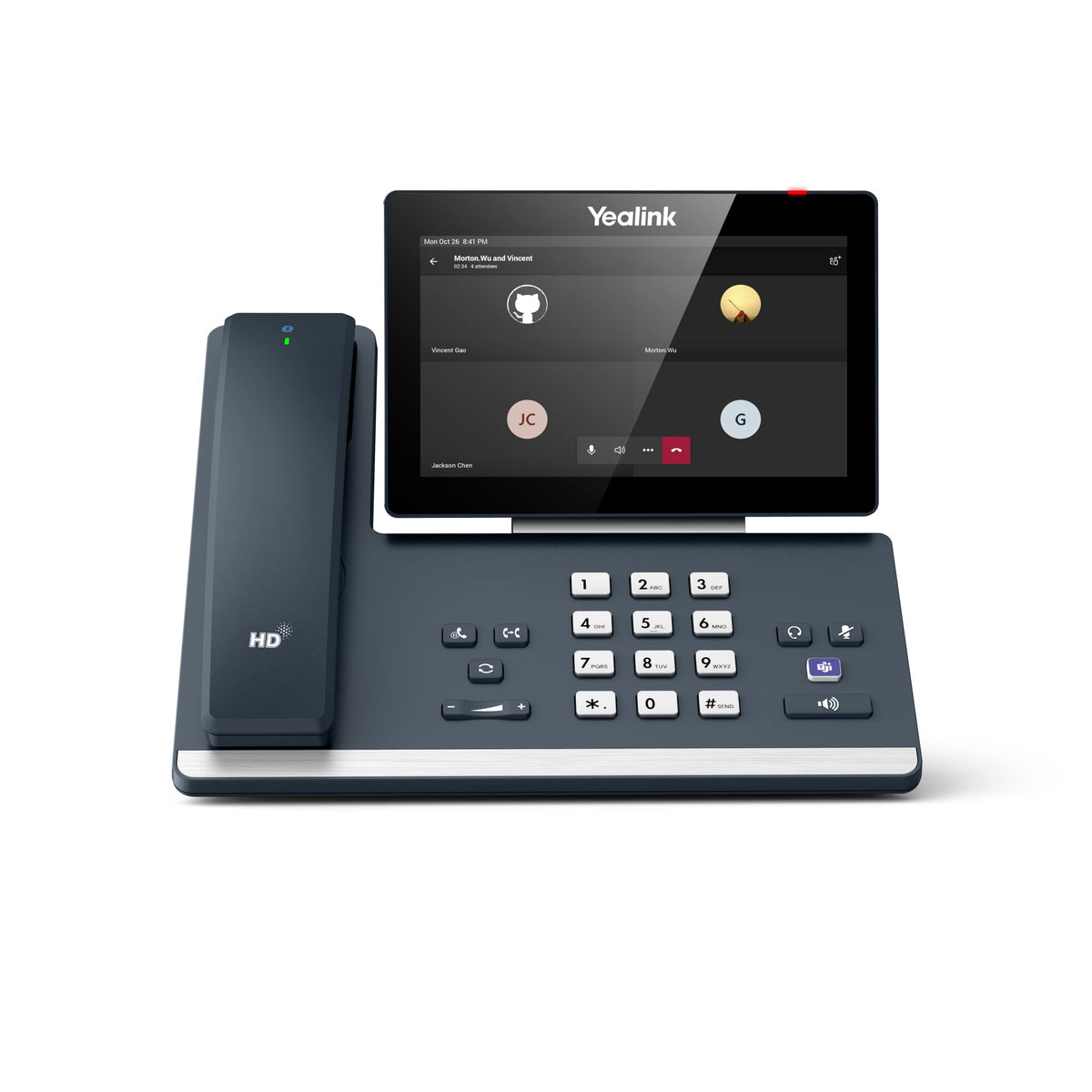 Yealink MP58-WH-E2 dedicated Teams button for quick access