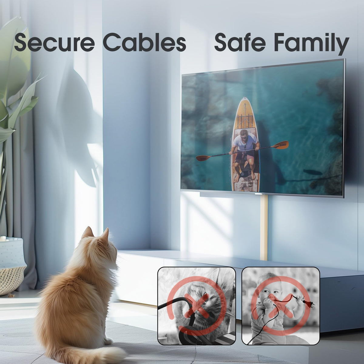 Seamless connection between sections for flexible layouts