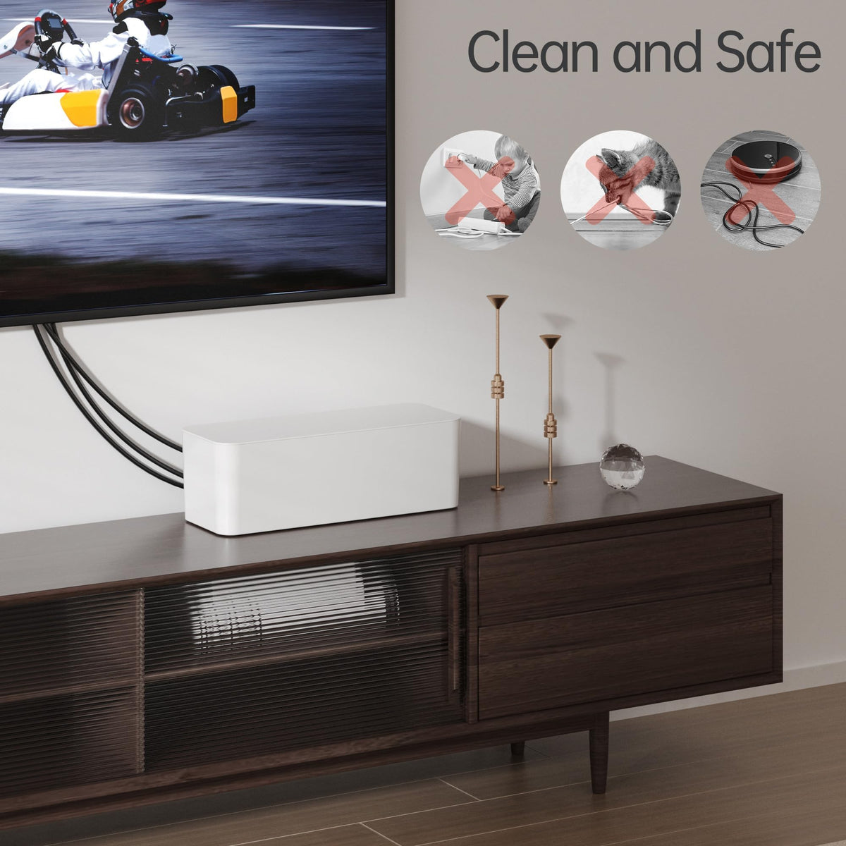 Yecaye gift-ready cable box set makes a practical housewarming present.