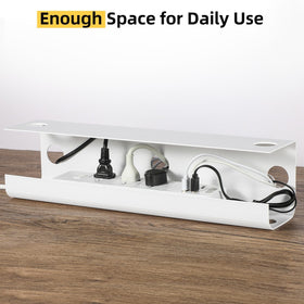 Yecaye cable ties bundle and neatens cords to reduce clutter.