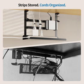 YECAYE clamp mount with desk protection pads prevents desk marks during setup